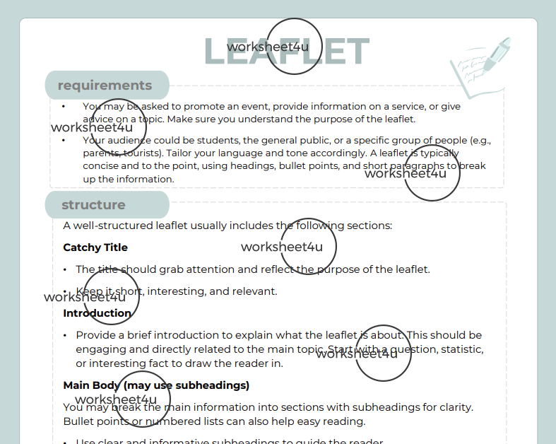 Leaflet