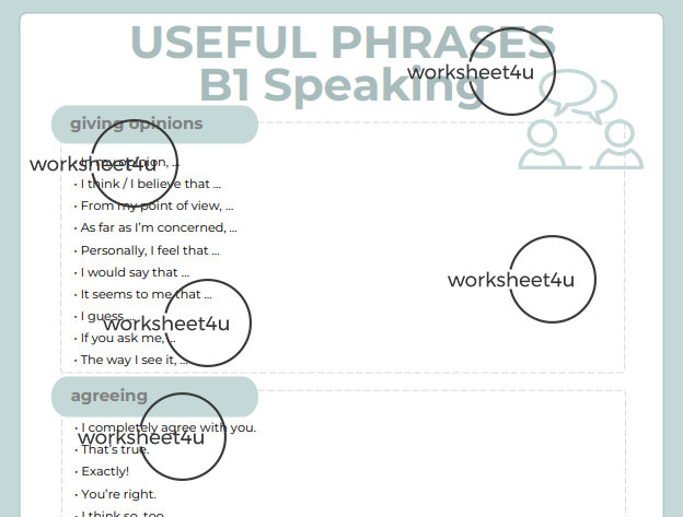 Useful Phrases – B1 Speaking Made Simple
