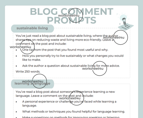 Blog Comment Bundle