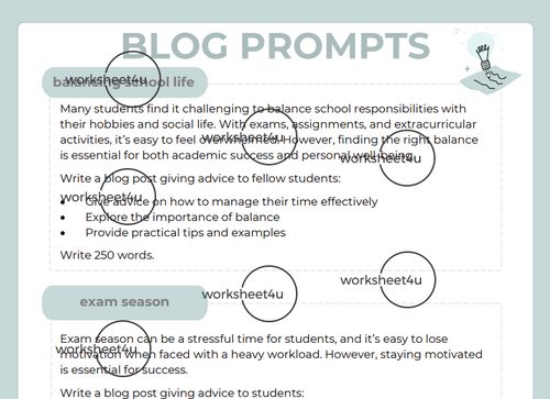 Blog Writing Bundle