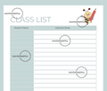 Class List