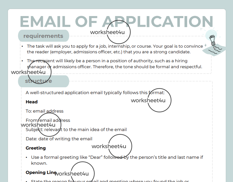 Email of Application Bundle