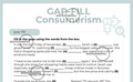 Gap-Fill Consumerism