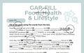 Gap-Fill Food, Health & Lifestyle