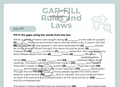 Gap-Fill Rules and Laws