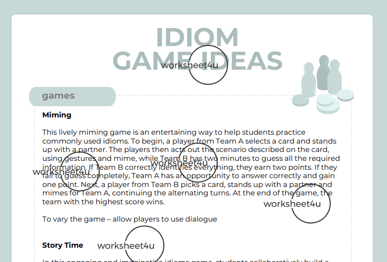 Idioms Bundle
