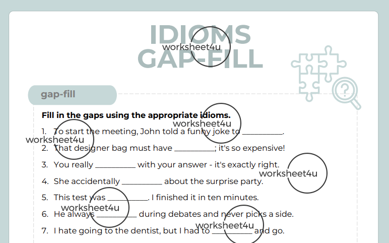 Idioms Bundle