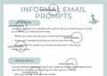 Informal Email Prompts
