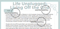Life Unplugged: Living Off the Grid
