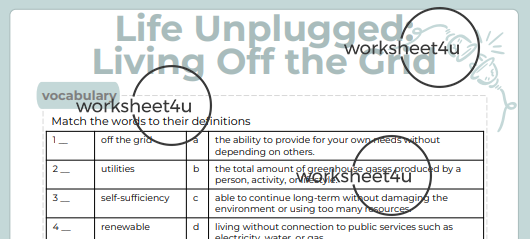 Life Unplugged: Living Off the Grid