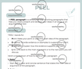 PEEL Paragraph