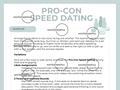 Pro-Con Speed Dating