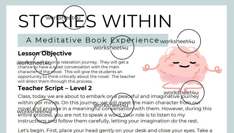 Stories Within - A Novel Meditation