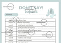 Don't Say! Contents Overview