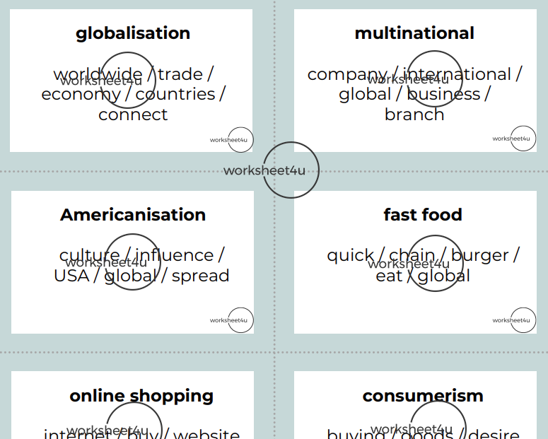 Don't Say! - Globalisation