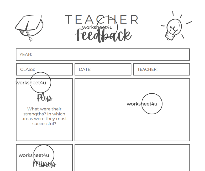 Teacher Feedback