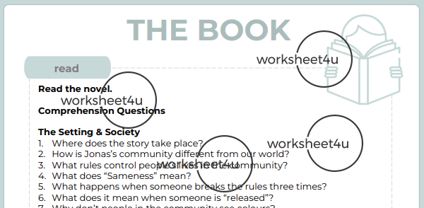 Creative Tasks based on The Giver