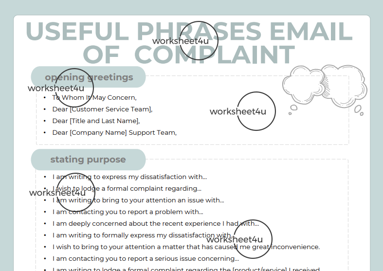 Email of Complaint Bundle