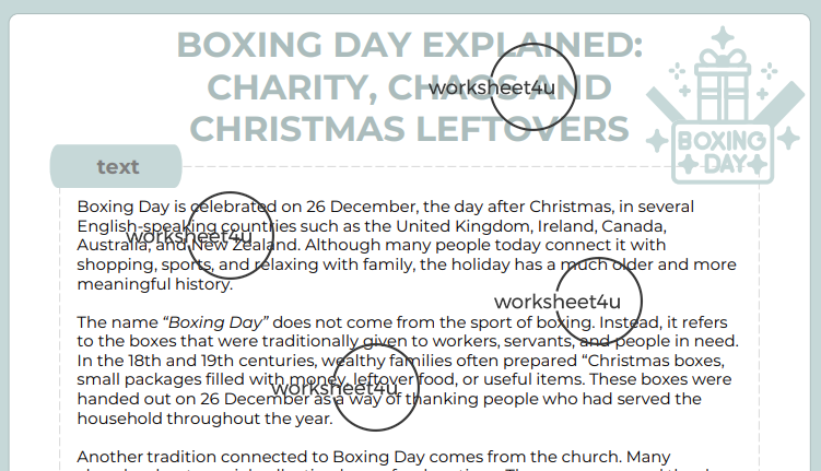 Boxing Day