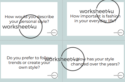 Conversation Questions – Fashion and Trends