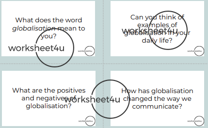 Conversation Questions – Globalisation